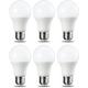 AmazonBasics E27 LED Lampe, 8.5W (ersetzt 60W), kaltweiß, 6er-Pack