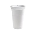Kahla cupit Becher 0,47 l mit Trinkdeckel in transparent, Coffee to Go Mug aus Porzellan mit innovativer Magic Grip Beschichtung, Pro Öko, 10 x 6 x 16.7 cm