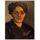 ArtPlaza Van Gogh Vincent - Dark Cap, Dekorative Paneele, Holz, Mehrfarbig, 60 x 1.8 x 80 cm