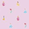 Rasch Textil Papiertapete Tapete - Kollektion Disney Fantasy Deco R30252 Prinzessinen rosa