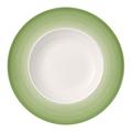 Villeroy & Boch Colourful Life Green Apple Pastateller, 30 cm, Premium Porzellan, Weiß/Grün