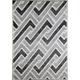 G & G Flora Carpets Shaggy Luxury/isilti Kofferraumwanne, Wohnzimmer, Polyester, Optik/grau, 170 x 120 x 3 cm