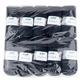 Gründl Shetland, Vorteilspackung 10 Knäuel à 100 g Handstrickgarn, 80% Polyacryl, 20% Wolle, schwarz, 55 x 40 x 10 cm