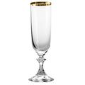 Cristal de Sèvres Margot or Set: Champagne Gläser, Glas, Gold, 5 x 5 x 20 cm, 2 Stück