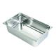 Decora Edelstahl Tisch Pfanne 1/53 x 32 x 2 cm, Silber