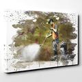 Arty Pie Canvas Print 30 x 20 inch (76 x 50 cm) Banksy Street Cleanup Graffiti Wall Art V3, Wood, Multi-Colour, 76 x 50 x 3 cm