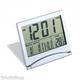 TrAdE shop Traesio Wecker Tisch Notebook richiedibile Digital Alarm LCD mit Temperatur