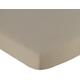 Briljant Home Jersey Spannbetttuch Stretch, Baumwoll-Mischgewebe, taupe, 90 x 220 x 30 cm