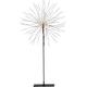 Star 3D-LED-Standstern Firework, schwarz, Metall, 26 x 26 x 51 cm