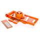 BANQUET Culinaria Multifunktions-Reibe, orange, 14 x 31,5 x 7 cm