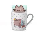 Pusheen - Tasse mit Socke - Meerjungfrau