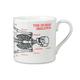 McLaggan Smith Gs72 Fine Bone China, Tee Tasse, Kaffeebecher, lilanen