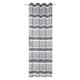 Home Fashion Schlaufenschal Querstreifen, Polyester, Grau, 245 x 140 cm