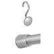 InterDesign Shower Hooks and Small Tension Rod Bundle