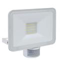 ELRO Design LED Außenleuchte mit Bewegungsmelder 20 W, 1600 Lm, Aluminium, Weiß, 16 x 2 x 15 cm