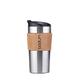 Bodum doppelwandig Travel Mug, Edelstahl/Kork, 9 cm