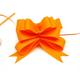 Packfix Ziehschleife, Polyband, Orange, Durchmesser 20 cm