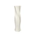 aufora h0324 a yanak Keramik Twist Vase, weiß