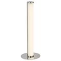 Brilliant Tube LED Tischleuchte 41,5cm mit Touchdimmer chrom/weiß 602 Lumen, LED integriert