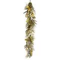 Flair Flower Girlande Zapfen/Beeren, 130x20x13 cm, Gold