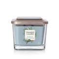 Yankee Candle Elevation Kollektion mit Plattformdeckel Mittlere 3-Docht-Quadratkerze, Coastal Cypress