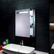 Lux-aqua Design Spiegelschrank mit LED Beleuchtung 45x70cm FL0811A