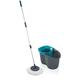 Leifheit Set Rotation Disc Mop grey lagoon