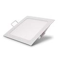 Optonica 3 W LED quadratisch High Class Mini Panel 6000 K weißes Licht, plastik aluminium, 6000k - White Light, 6W 6watts