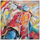 Artopweb TW22244 Colle - Vespa II Dekorative Paneele, Multifarbiert,100x100 Cm