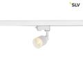 SLV Puri Track QPAR51 Glas, weiß 50W, inkl. 3P-Adapter Leuchte, Aluminium, 0 W