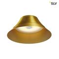 SLV BATO 45 CW, Indoor Deckenaufbauleuchte, Messing, LED, 2500K Leuchte, Aluminium, 30 W, Gold