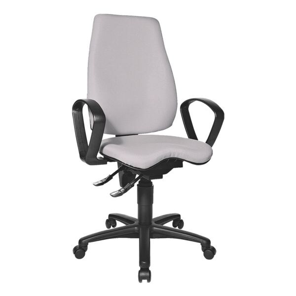 Topstar Bürostuhl »Body Balance 450« ohne Armlehnen grau