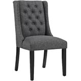 Baronet Dining Chair Fabric Set of 2 EEI-3557-GRY