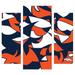 Denver Broncos Modern 3-Piece Wall Art