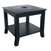 Black New England Patriots Side Table