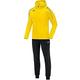 JAKO Damen Trainingsanzug Polyester Classico mit Kapuze, citro, 44, M9450