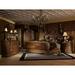 Michael Amini Cortina Dresser & Mirror Set Wood in Brown | 42 H x 78 W x 20.75 D in | Wayfair NF65050-060-28