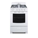 Summit Appliance 24" Freestanding Gas Range in White | 42 H x 23.5 W x 23.5 D in | Wayfair RG244WS