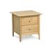 Copeland Furniture Sarah 2 Drawer Nightstand Wood in Red | 24 H x 24 W x 24 D in | Wayfair 2-SRH-20-01