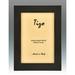 Tizo Plain Italian Wood Picture Frame Wood in Black | 10 H x 8 W x 0.75 D in | Wayfair 275BLK-80