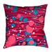 Latitude Run® Avicia Throw Pillow Polyester/Polyfill blend in Pink | 16 H x 16 W x 3 D in | Wayfair A232F447E3A34DC996F2170101B4CFD7