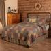 August Grove® Banhart Standard Cotton Reversible Rustic Quilt Cotton in Brown/Gray/Pink | California King Quilt | Wayfair