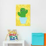 Isabelle & Max™ Hiedi Cactus Canvas Art Canvas, Wood in White | 36 H x 24 W x 1.5 D in | Wayfair AF4D2465DE1642F9B98E8EDD41C63968