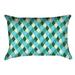 Latitude Run® Avicia Lumbar Pillow Polyester/Polyfill blend in Green/Blue | 14 H x 20 W x 3 D in | Wayfair 0C07AC59D06542AC8B23221207E91033