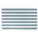 Highland Dunes Javion Stripes Rectangle Non-Slip Striped Bath Rug Polyester in Pink/Gray/Blue | Wayfair 7F64A307F10D4266993D6E1099DBAA74