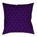 Latitude Run® Avicia Throw Pillow Polyester/Polyfill blend in Indigo | 16 H x 16 W x 3 D in | Wayfair 606BC9D8283641C1BC12030BCF3EA5B9