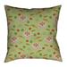 Latitude Run® Avicia Throw Pillow Polyester/Polyfill blend in Red/Green | 14 H x 14 W x 3 D in | Wayfair 43D35D8DDC094811B7FBC8A1E370527D