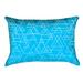 Latitude Run® Avicia Outdoor Lumbar Pillow Polyester/Polyfill blend in Blue | 14 H x 20 W x 3 D in | Wayfair E1DA93139F904866A18B395689299A51