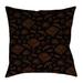 Latitude Run® Avicia Throw Pillow Polyester/Polyfill blend in Orange | 14 H x 14 W x 3 D in | Wayfair 7C75F932874C47F19DA509539A8EA89C