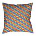 Latitude Run® Avicia Throw Pillow Polyester/Polyfill blend in Red/Yellow/Indigo | 26 H x 26 W x 9.5 D in | Wayfair 56A7C2644C794303AD9B3304E74304C4